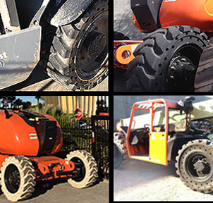 Solid Skid Steer Aperture Tires